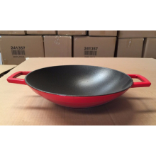 Enamel Cast Iron Cookware Cast Iron Wok